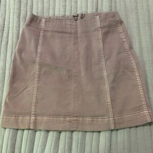 wild fable Blush Pink Seamed Mini Skirt